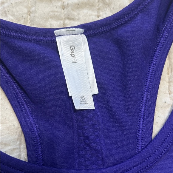 GAP Purple Racerback Performance Tank - Picture 2 of 4
